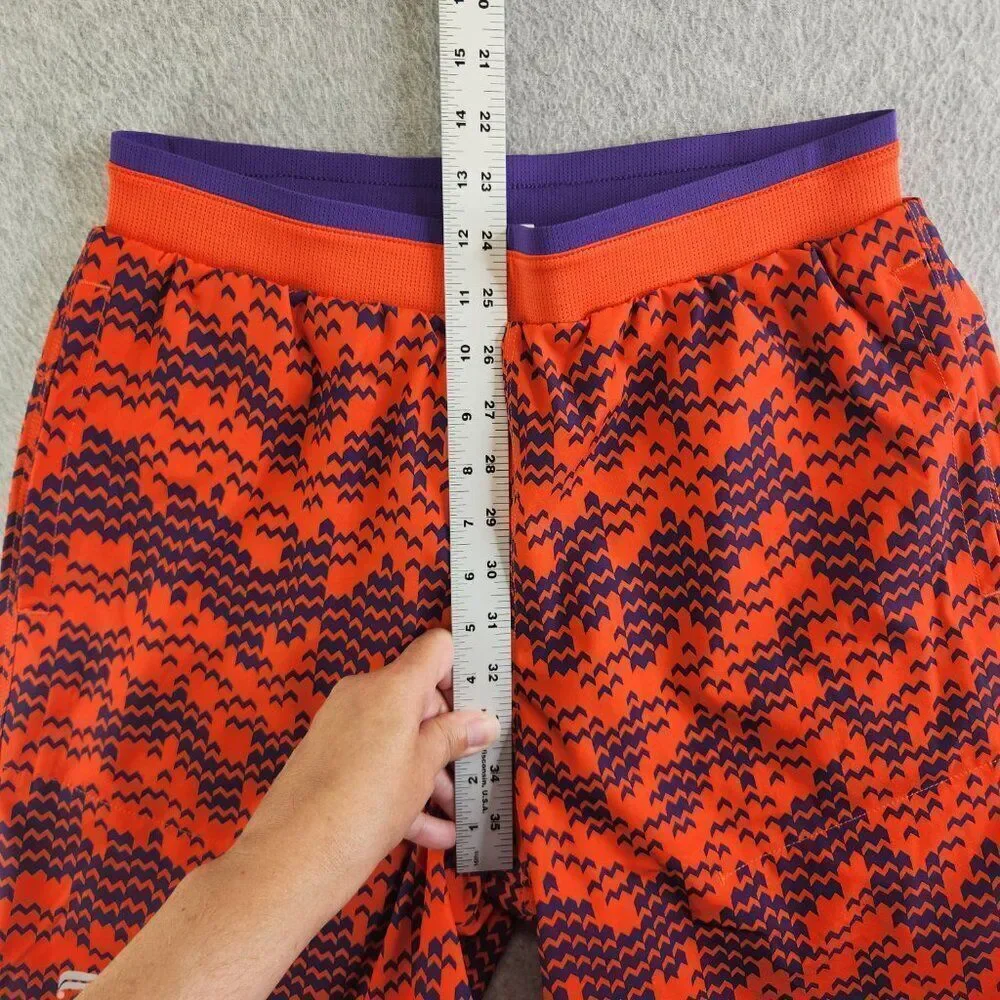 Fabletics Shorts Mens S Red Purple Fundamental II Boxer Lined 7" Training Gym - Picture 13 of 16